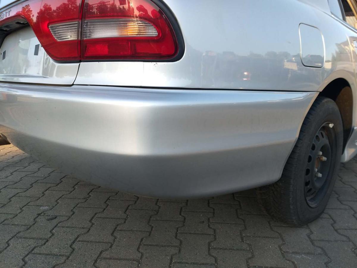 Mitsubishi Galant E50 original Stoßstange Stossfänger hinten Silber A69F Stufenheck Bj.1995